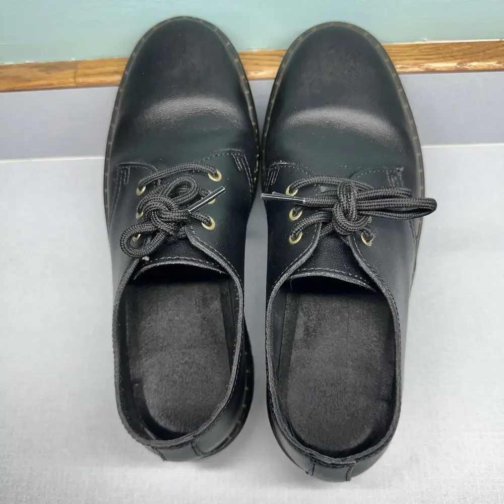 Dr Martens Leather‎ Oxford Shoe Zavala Lo Men’s US 7 Women’s US 8 Black Doc